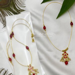 Invisible Ruby Chain | Necklace