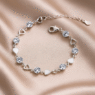 Silver Heart Bracelet